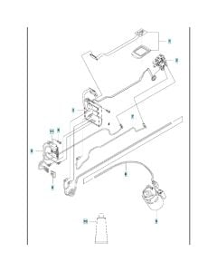 Electrical Assembly for Husqvarna 336LiC Trimmer