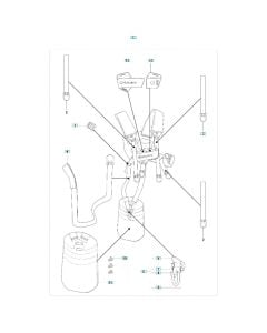 Harness Assembly -1 for Husqvarna 343FRM Brushcutter