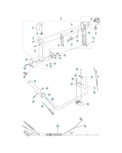 Throttle Assembly -1 for Husqvarna 343FRM Brushcutter