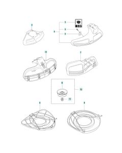 Accessories -1 for Husqvarna 343FRM Brushcutter