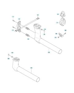 Tower Assembly for Husqvarna 343FRM Brushcutter