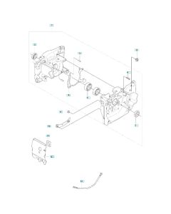 Crankcase Assembly for Husqvarna 343FRM Brushcutter