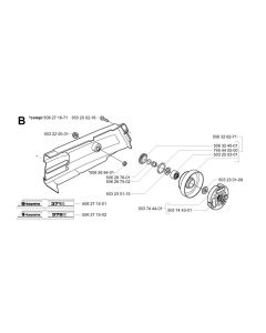 Clutch Assembly for Husvqarna 375K Disc Cutter