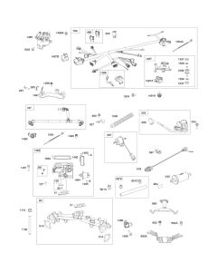 Intake Manifold Assembly for Briggs and Stratton Model No. 61E977-0003-J1 Vertical Shaft Engine