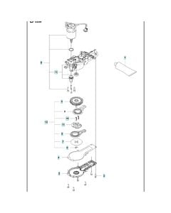 Gears Equipment for Husqvarna 520iHD60 Hedgetrimmer