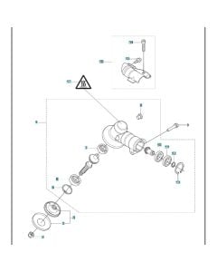 Bevel Gear Assembly for Husqvarna 525iLST Trimmer