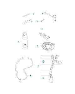 Accessories for Husqvarna 525 LS Mark II Brushcutter