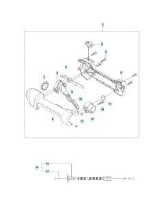 Throttle Assembly for Husqvarna 525 LS Mark II Brushcutter