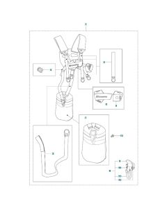 Harness Assembly for Husqvarna 525RXT Mark II Brushcutter