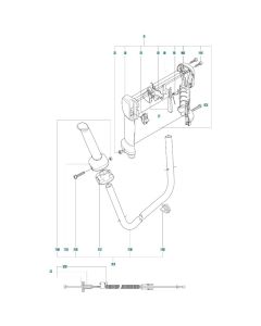 Throttle Assembly for Husqvarna 525RXT Mark II Brushcutter