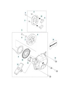 Starter Assembly for Husqvarna 531RB Brushcutter