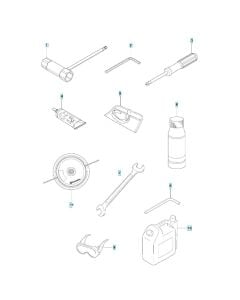 Accessories for Husqvarna 541RB Brushcutter