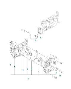 Crankcase Assembly for Husqvarna 541RB Brushcutter