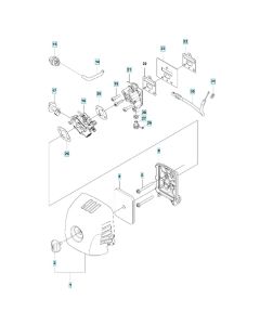 Air Filter Assembly for Husqvarna 543RBS Brushcutter