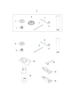 Accessories for Husqvarna 545F Brushcutter