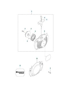 Starter Assembly for Husqvarna 545F Brushcutter