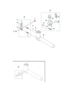 Suspension Assembly for Husqvarna 545F Brushcutter