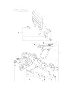 Chain Brake, Clutch Cover Assembly for Husqvarna 560XP Mark II Chainsaw