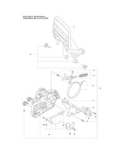 Chain Brake, Clutch Cover Assembly for Husqvarna 562XPG Mark II Chainsaw