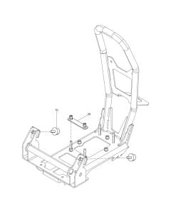 Upper Mass Assembly for Wacker APS1135e Forward Plate Compactor