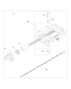 Clamp Assembly for Wacker AR 26/6/042 In-situ Concrete Vibrator