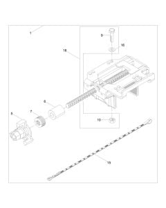 Clamp Assembly for Wacker ARFU 36/6/115 In-situ Concrete Vibrator