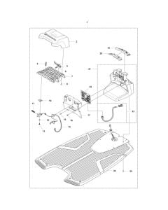 Charging Station Assembly for Husqvarna Automower 520 EPOS