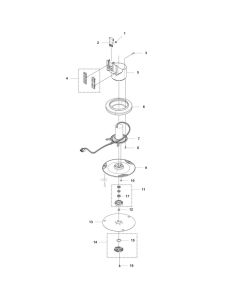 Blade Motor, Cutting Equipment Assembly for Husqvarna Automower 520H EPOS