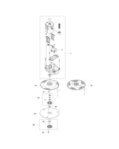 Blade Motor, Cutting Equipment Assembly for Husqvarna Automower 535 AWD