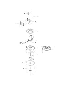 Blade Motor, Cutting Equipment Assembly for Husqvarna Automower 550 EPOS