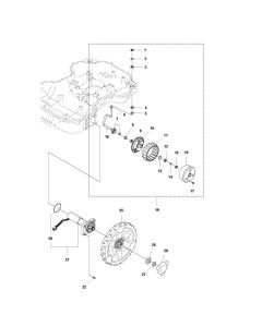 Wheels, Tires Assembly for Husqvarna Automower 550H EPOS