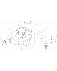 Engine Assembly for Belle BMD 300 Mini Dumper