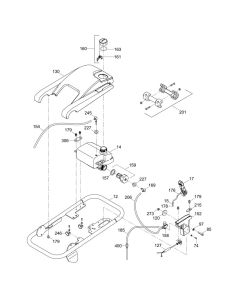 Guide Handle Assembly for Wacker BS60-4s Trench Rammer