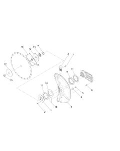 Guard Assembly for Wacker BTS 630 Disc Cutter