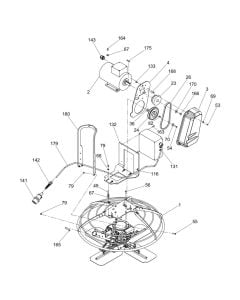 Drive Assembly for Wacker CT36-400E Trowel