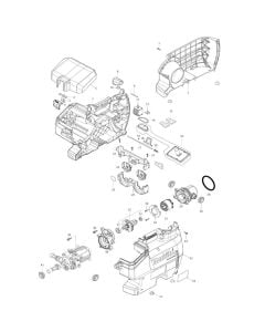 Housing Assembly for Makita DHW080 Pressure Washer