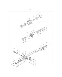 Pump Assembly for Makita DHW080 Pressure Washer