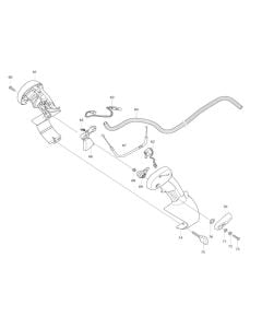 Throttle Assembly for Makita EB7660TH Blower