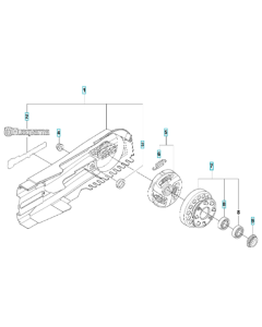 Belt Guard Assembly for Husqvarna K1270 II Disc Cutter