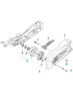 Clutch Assembly for Husqvarna K970 III Disc Cutter