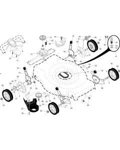 Drive Assembly for Husqvarna LC56 B Consumer Lawn Mower