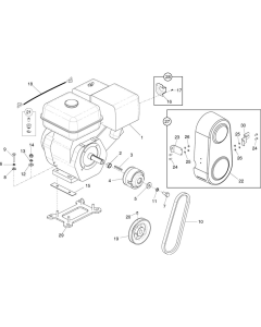 Centrifugal Drive Kit for Belle Lightweight Pro / Pro Tilt Trowels