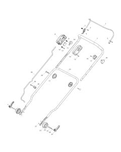 Handle Assembly for Makita LM003G Mower