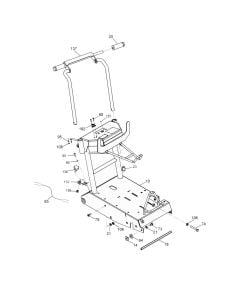 Guide Handle Assembly for Wacker MFS14 Floor Saw