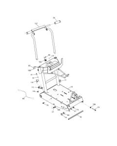 Guide Handle Assembly for Wacker MFSX14 Floor Saw