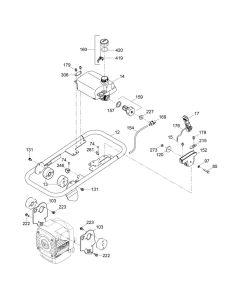 Guide Handle Assembly for Wacker MS64 Trench Rammer