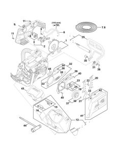 Shroud, Fan Housing, Chain Brake Assembly for Stihl MSA 220.0 T Chainsaw