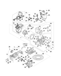 Electric Motor, Electronic Module Assembly for Stihl MSA 300 Chainsaw