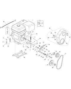 Manual Drive Kit (From May 2006) for Belle PT Range Pro & Pro Tilt Trowel