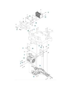 Propulsion Assembly for Husqvarna R 112iC Ride-On Mower